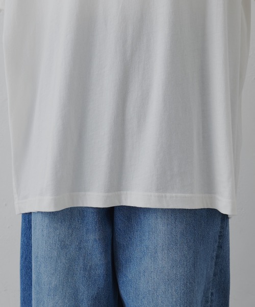 FEEL GOOD CONNECTION AND BLISSFUL TIME（フィールグッドコネクションアンドブリスフルタイム）の「オーガニックコットンシアーガーゼカットソー（Tシャツ/カットソー・レディース・ブラウン/オフホワイト・FREE）」の19枚目の写真
