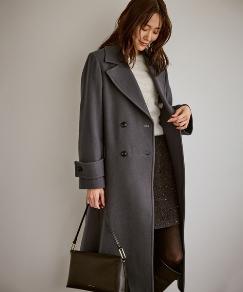 JAPAN FABRIC ダブルチェスターコート/一部WEB限定カラー（チェスター