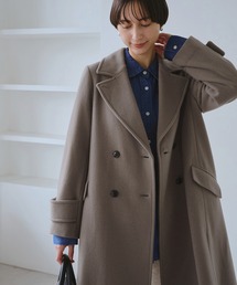 美品⭐ダーマコレクション　ベージュチェスターコート2(M～L) Deuxieme Classe ベージュ チェスターコート 2025年最新