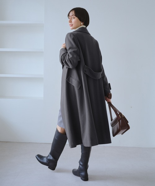 JAPAN FABRIC ダブルチェスターコート/一部WEB限定カラー（チェスター