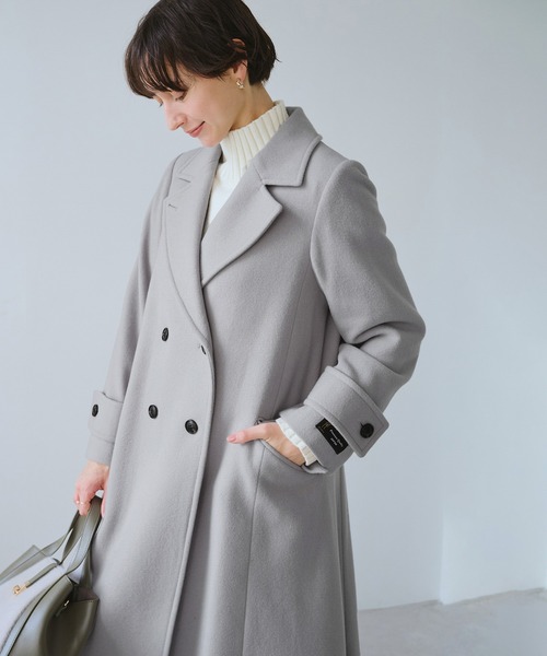 JAPAN FABRIC ダブルチェスターコート/一部WEB限定カラー（チェスター