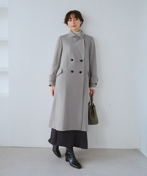 JAPAN FABRIC ダブルチェスターコート/一部WEB限定カラー（チェスター