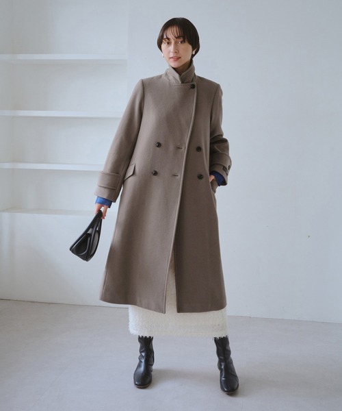 JAPAN FABRIC ダブルチェスターコート/一部WEB限定カラー（チェスター