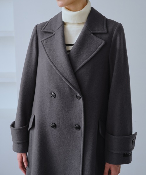 JAPAN FABRIC ダブルチェスターコート/一部WEB限定カラー（チェスター