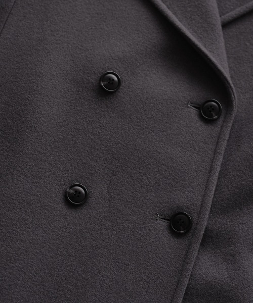 ROPE' PICNIC（ロペピクニック）の「JAPAN FABRIC ダブルチェスターコート/一部WEB限定カラー（チェスターコート・レディース・ブラック/グレー/グレー系その他/ベージュ系その他2・FREE）」の22枚目の写真