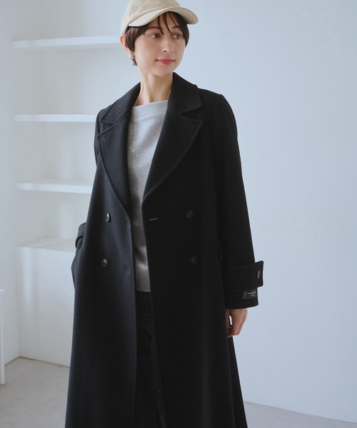 JAPAN FABRIC ダブルチェスターコート/一部WEB限定カラー（チェスター