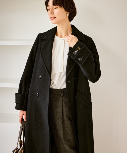 JAPAN FABRIC ダブルチェスターコート/一部WEB限定カラー（チェスター