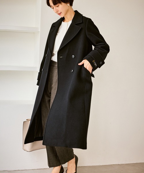 JAPAN FABRIC ダブルチェスターコート/一部WEB限定カラー（チェスター