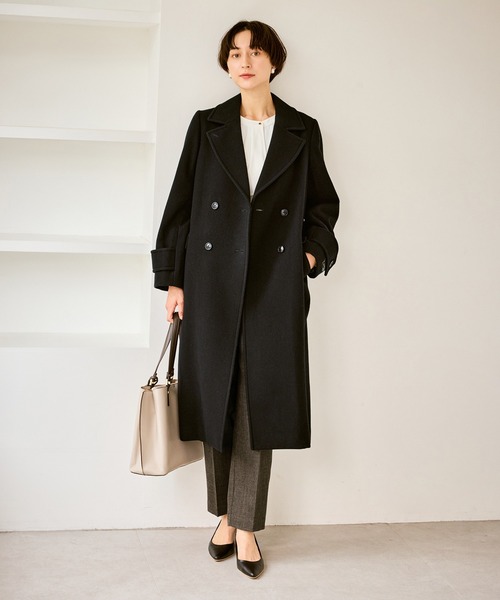 JAPAN FABRIC ダブルチェスターコート/一部WEB限定カラー（チェスター