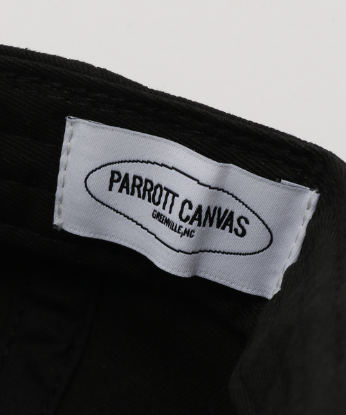 journal standard L'essage（ジャーナルスタンダードレサージュ）の「【PARROTT CANVAS/パロットキャンバス】 PC Logo Panel Cap：キャップ（キャップ・レディース・ブラック・FREE）」の2枚目の写真