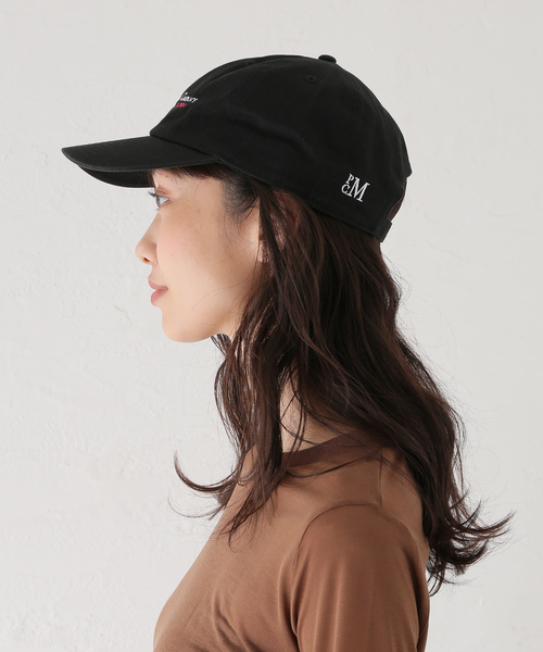 journal standard L'essage（ジャーナルスタンダードレサージュ）の「【PARROTT CANVAS/パロットキャンバス】 PC Logo Panel Cap：キャップ（キャップ・レディース・ブラック・FREE）」の7枚目の写真