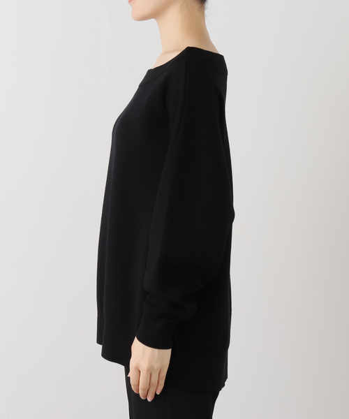 EVERYDAY I LIKE.（エヴリディアイライク）の「*リラックスオフショルダーニット（ニット/セーター・レディース・ブラック・FREE）」の17枚目の写真