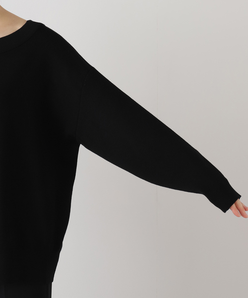 EVERYDAY I LIKE.（エヴリディアイライク）の「*リラックスオフショルダーニット（ニット/セーター・レディース・ブラック・FREE）」の20枚目の写真