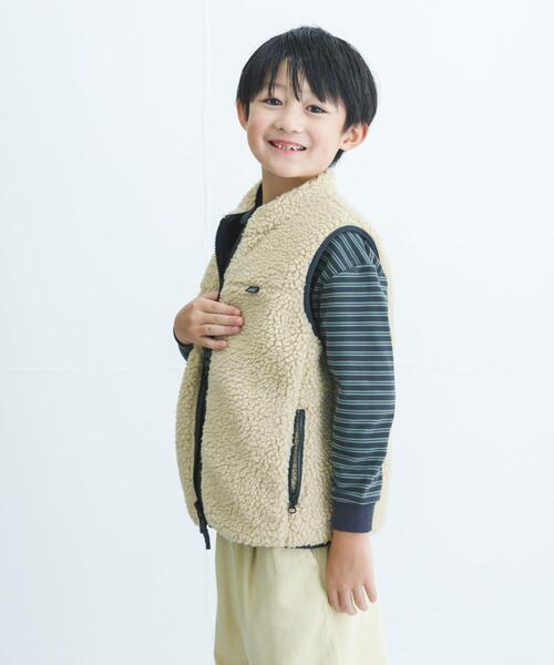 セール】リバーシブルボアベスト(KIDS)（その他アウター）｜URBAN