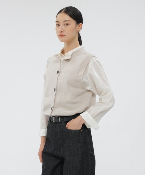 マーガレットハウエル　MERINO CASHMERE カーディガン MERINO CASHMERE（カーディガン/ボレロ）｜MARGARET HOWELL