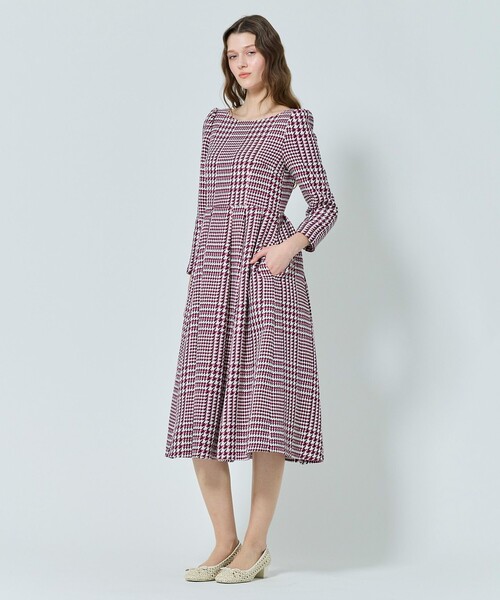 FROSTED CHECK TWEED ドレス（ワンピース）｜TOCCA（トッカ）の
