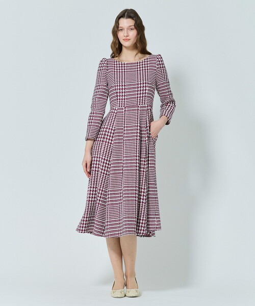 FROSTED CHECK TWEED ドレス（ワンピース）｜TOCCA（トッカ）の