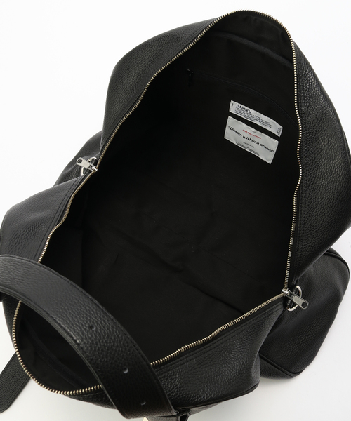 DAIRIKU / ダイリク 'D'Buckle Velt Boston Bag（ボストンバッグ