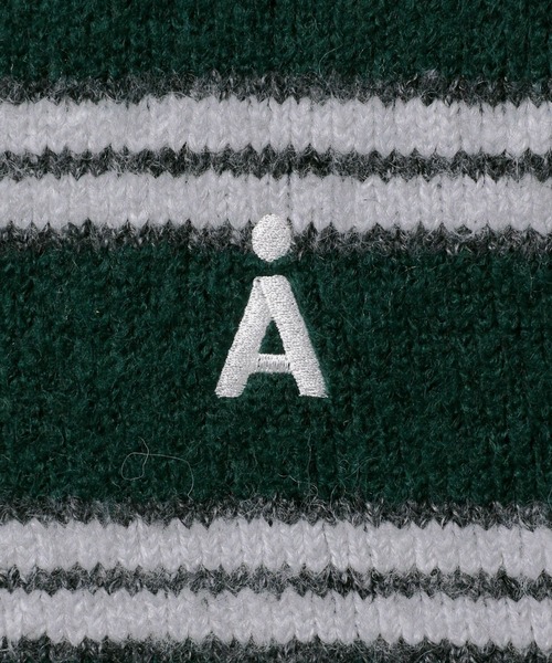 ALAND(エーランド)の「【UNISEX】ALAND/Aロゴニットポロ(ニット/セーター・レディース・ブラック/その他1/その他2/アイボリー/グレー・SMALL/LARGE)」の12枚目の写真