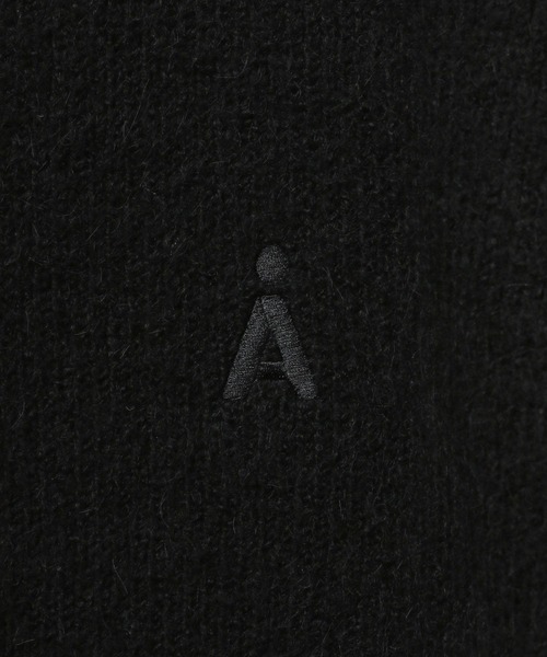 ALAND(エーランド)の「【UNISEX】ALAND/Aロゴニットポロ(ニット/セーター・レディース・ブラック/その他1/その他2/アイボリー/グレー・SMALL/LARGE)」の14枚目の写真