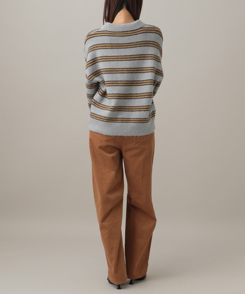 ALAND(エーランド)の「【UNISEX】ALAND/Aロゴニットポロ(ニット/セーター・レディース・ブラック/その他1/その他2/アイボリー/グレー・SMALL/LARGE)」の21枚目の写真