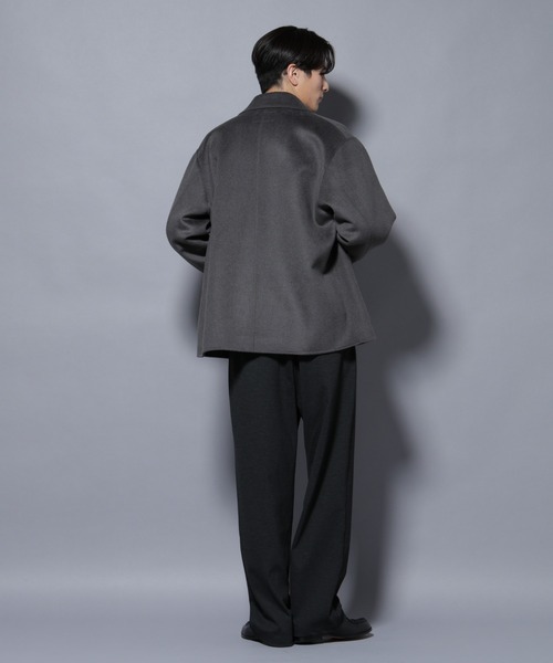 NANO universe(ナノユニバース)の「ウールリバーカバーオール(カバーオール・メンズ・ライトベージュ/ネイビー/グレー系その他2・M/L)」の18枚目の写真