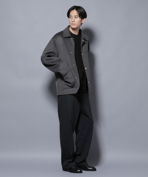 NANO universe(ナノユニバース)の「ウールリバーカバーオール(カバーオール・メンズ・ライトベージュ/ネイビー/グレー系その他2・M/L)」の19枚目の写真