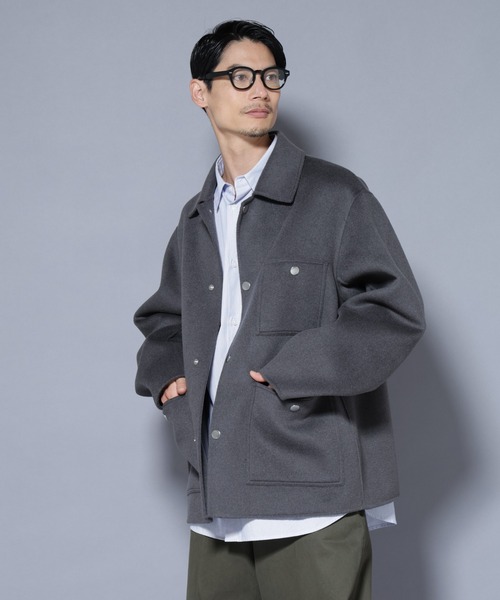 セール】ウールリバーカバーオール（カバーオール）｜NANO universe