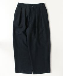 【my beautiful landlet】 BISHU WOOL TUCK PANTS