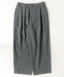 【my beautiful landlet】 BISHU WOOL TUCK PANTS