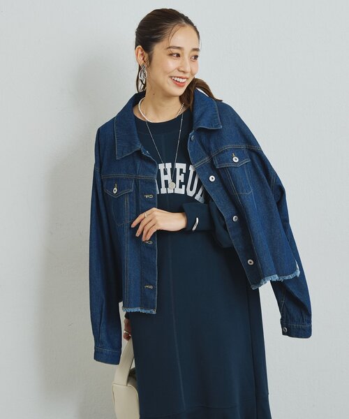 un dix cors（アンディコール）の「《甘めカジュアルに◎》裏毛マーメイドロングワンピース（ワンピース・レディース・チャコールグレー/ブラウン/ネイビー・FREE/SMALL）」の12枚目の写真