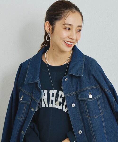 un dix cors（アンディコール）の「《甘めカジュアルに◎》裏毛マーメイドロングワンピース（ワンピース・レディース・チャコールグレー/ブラウン/ネイビー・FREE/SMALL）」の14枚目の写真