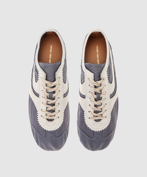 DRIES VAN NOTEN(ドリスヴァンノッテン)の「MS252-1510 M.L.SHOES QU.601(スニーカー・メンズ・ライトブルー/ボルドー・42/44/43)」の7枚目の写真