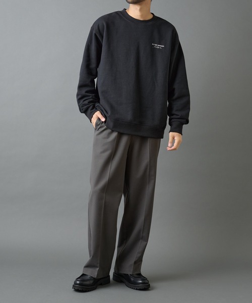 COLONY 2139（コロニートゥーワンスリーナイン）の「バックシャギーウーリーワイドスラックス（スラックス・メンズ・ブラック/チャコールグレー/ライトグレー・LARGE/MEDIUM）」の16枚目の写真