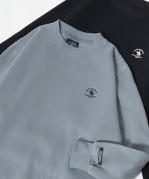 Santa Barbara Polo & Racquet Club/サンタバーバラ ポロ & ラケットクラブ 裏起毛 ワンポイント刺繍 無地 クルーネックスウェット レディス メンズ トレーナー