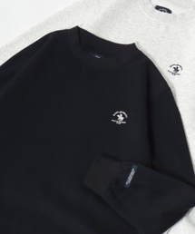 Santa Barbara Polo & Racquet Club（サンタ・バーバラ・ポロ & ラケット・クラブ）の「Santa Barbara Polo ＆ Racquet Club/サンタバーバラ ポロ ＆ ラケットクラブ 裏起毛 ワンポイント刺繍  無地 クルーネックスウェット レディス メンズ トレーナー（スウェット）」