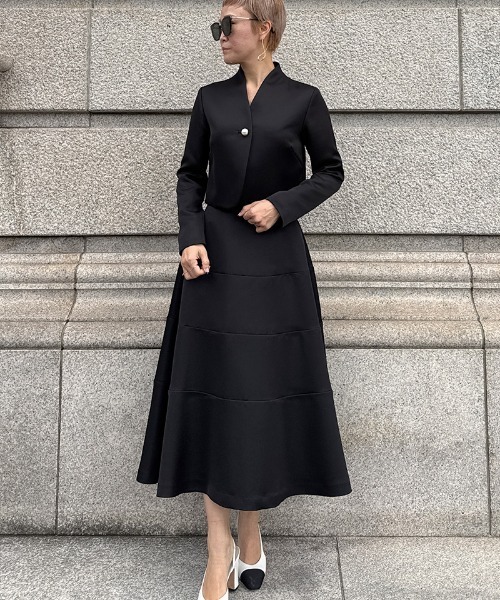 JENNE(ジェンヌ)の「JENNE切り替えスカート(スカート・レディース・ブラック/ネイビー・LARGE/MEDIUM/SMALL)」の19枚目の写真