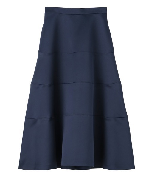JENNE(ジェンヌ)の「JENNE切り替えスカート(スカート・レディース・ブラック/ネイビー・LARGE/MEDIUM/SMALL)」の6枚目の写真