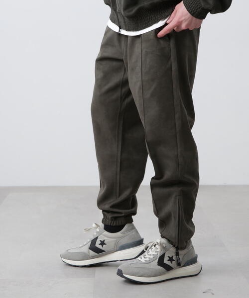 MANASTASH（マナスタッシュ）の「MANASTASH/マナスタッシュ  LODGE TRACK PANTS/ロッジトラックパンツ（その他パンツ・メンズ・ブラック/オリーブ系/グレー・L/M/S）」の3枚目の写真