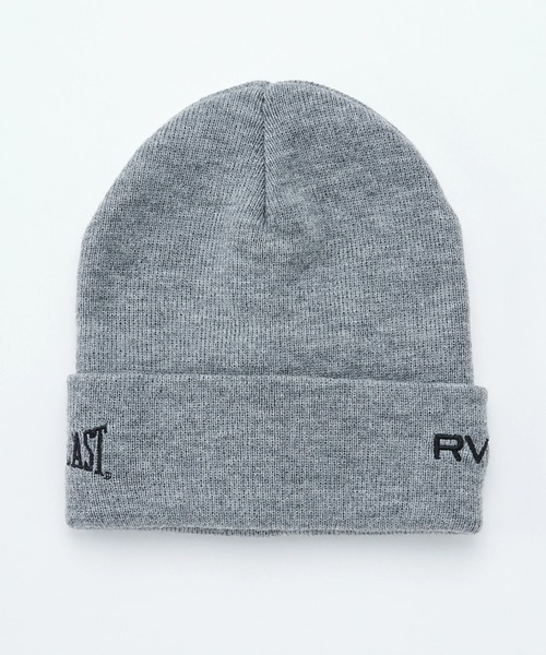 RVCA(ルーカ)の「RVCA メンズ RVCA×EVERLAST BEANIE ビーニー 【2025年秋冬モデル】/ルーカニットキャップ・ビーニー(ニットキャップ/ビーニー・メンズ・ブラック/ヘザーグレー・FREE)」の3枚目の写真