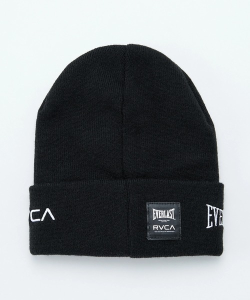 RVCA(ルーカ)の「RVCA メンズ RVCA×EVERLAST BEANIE ビーニー 【2025年秋冬モデル】/ルーカニットキャップ・ビーニー(ニットキャップ/ビーニー・メンズ・ブラック/ヘザーグレー・FREE)」の7枚目の写真