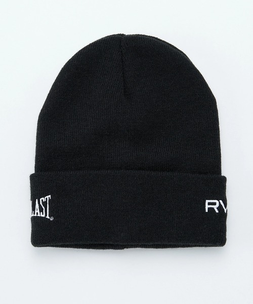 RVCA(ルーカ)の「RVCA メンズ RVCA×EVERLAST BEANIE ビーニー 【2025年秋冬モデル】/ルーカニットキャップ・ビーニー(ニットキャップ/ビーニー・メンズ・ブラック/ヘザーグレー・FREE)」の6枚目の写真