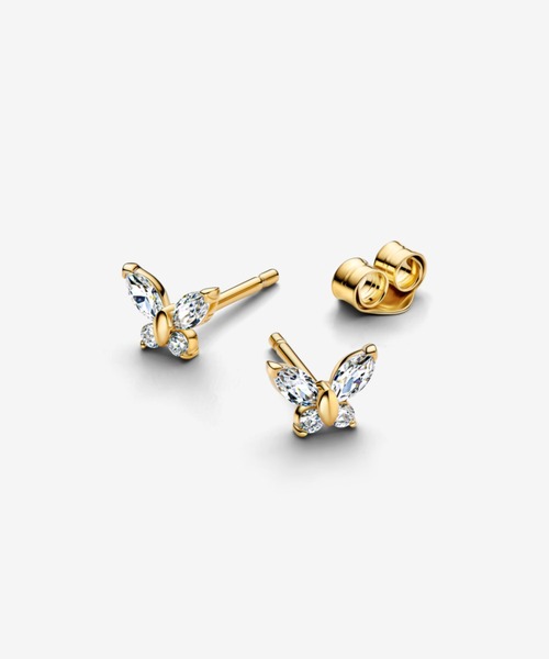 バタフライモチーフ ピアス 両耳用 バタフライ スタッズ ピアス（ピアス（両耳用））｜Pandora（パンドラ