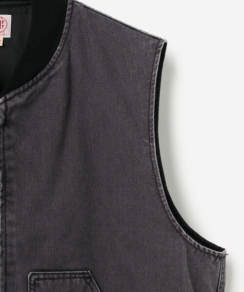 Bshop（ビショップ）の「TUF-NUT | COTTON DUCK WORK VEST MEN（その他アウター・メンズ・ブラック・L/XL/M）」の5枚目の写真