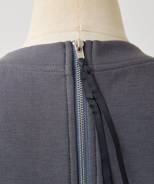 ear PAPILLONNER（イアパピヨネ）の「ドッキング刺繍ワンピース【SUM1 STYLE】（ワンピース・レディース・グレー・FREE）」の18枚目の写真