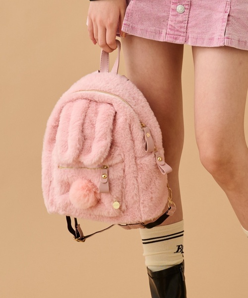 セール】ウサミミファーリュック（バックパック/リュック）｜by LOVEiT