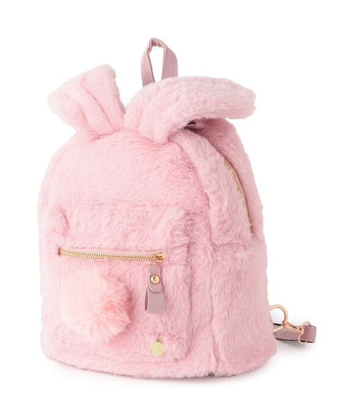 by LOVEiT（バイラビット）の「ウサミミファーリュック（バックパック/リュック・キッズ・ピンク/ブラック・F）」の11枚目の写真