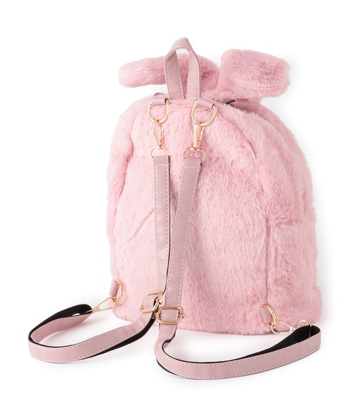 by LOVEiT（バイラビット）の「ウサミミファーリュック（バックパック/リュック・キッズ・ピンク/ブラック・F）」の12枚目の写真