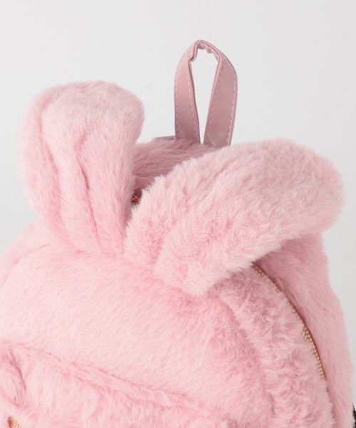 by LOVEiT（バイラビット）の「ウサミミファーリュック（バックパック/リュック・キッズ・ピンク/ブラック・F）」の13枚目の写真