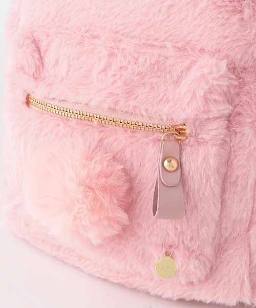 by LOVEiT（バイラビット）の「ウサミミファーリュック（バックパック/リュック・キッズ・ピンク/ブラック・F）」の15枚目の写真